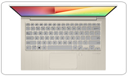 ASUS M500-X330FA 冰柱金 四邊窄邊_創新2.5°軸承設計_輕1.2kg_指紋辨識_背光鍵盤
