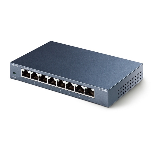 品名: TP-LINK TL-SG108 8埠 10/100/1000Mbps專業級Gigabit交換器 J-14174
