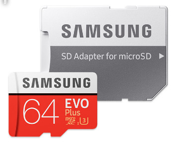 SAMSUNG 三星 EVO Plus microSDXC UHS-1(U3) Class10 64GB記憶卡 (公司保)