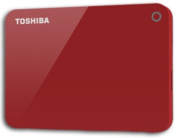TOSHIBA Canvio Advance V9 2TB 2.5吋行動硬碟-紅