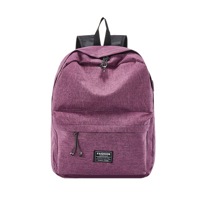 品名: 韓版休閒學生雙肩背包防水多功能背包商務電腦背包(紫色) J-14012
