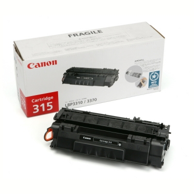 Canon 315 黑色碳粉匣(副廠)