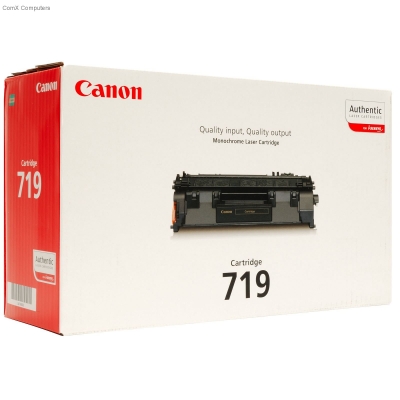 Canon 719 黑色碳粉匣(標準容量)(副廠)