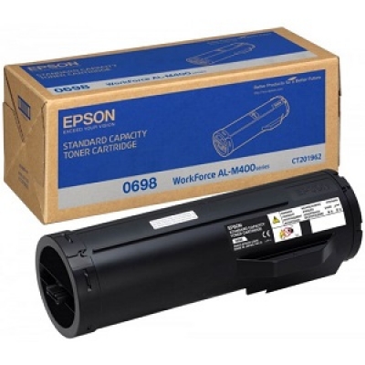 EPSON S050698 黑色碳粉匣(標準容量)(原廠)