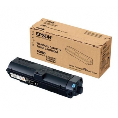 EPSON S110080 黑色碳粉匣(標準容量)(原廠)
