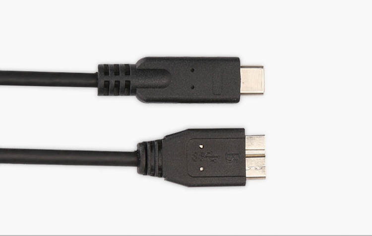 USB3.1 TYPE-C TO Micro b3.0數據線轉接線(0.3~0.5米)