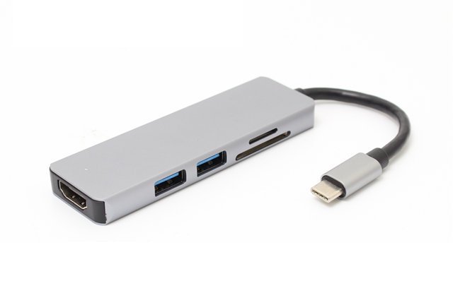 USB3.0 Type-C to HDMI 影音傳輸轉換器HUB 專用多功能四合一集線器 