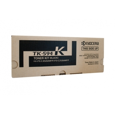 Kyocera TK-594K 黑色碳粉匣(原廠)