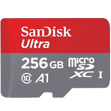 SanDisk 256GBUltra 100MB/s Ultra microSDXC UHS-I C10 A1 256G 記憶卡