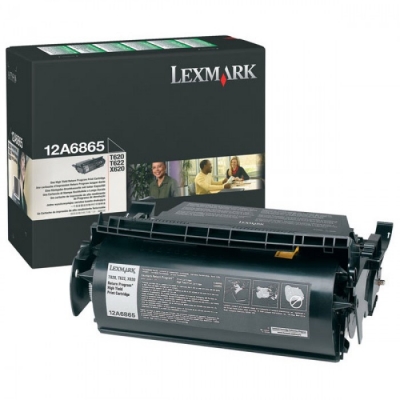 Lexmark 12A6865 黑色碳粉匣(副廠)