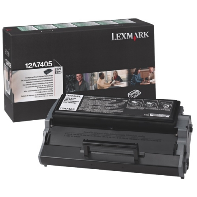Lexmark 12A7405 黑色碳粉匣(副廠)