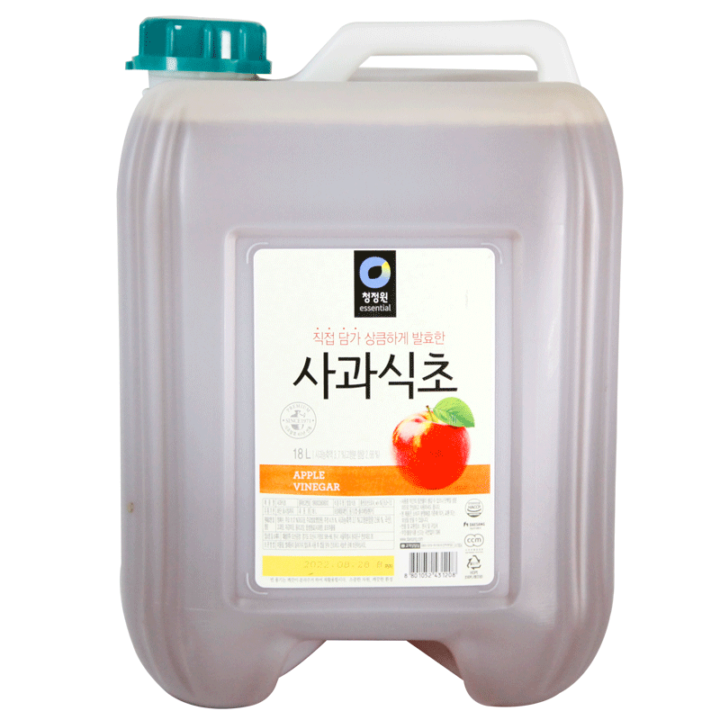 清淨園蘋果醋청정원사과식초 18L