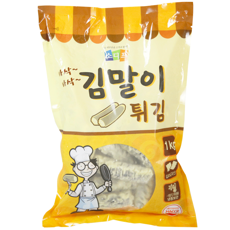 低溫配送_酥炸紫菜冬粉捲(冷凍)(23~26個) 김말이튀김(냉동)1kg