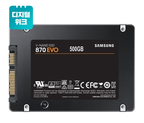 SAMSUNG 三星삼성전자 SSD 870 EVO 500GB SATA3