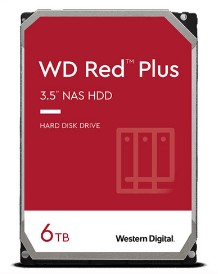 WD紅標Plus 6TB 3.5吋NAS硬碟