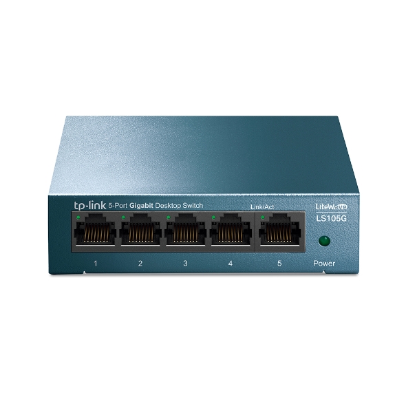 tp-link LS105G 5埠 10/100/1000Mbps 桌上型交換器