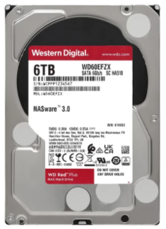 代售二手_WD 紅標 Plus 6TB 3.5吋SATA硬碟