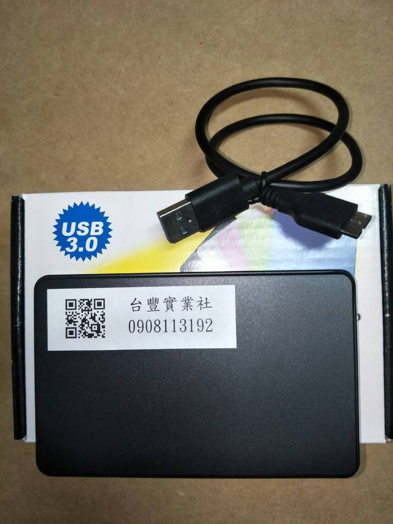 代售二手_台豐實業 SSD 2TB 2.5吋行動硬碟