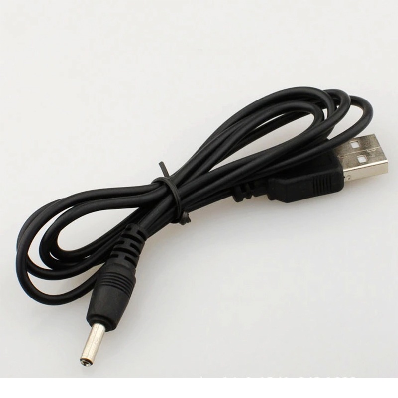 環保包裝USB 轉 DC電源充電線DC外徑3.5mm*內徑1.35mm直流圓孔DC充電線-USB TO DC電源線(1.3)