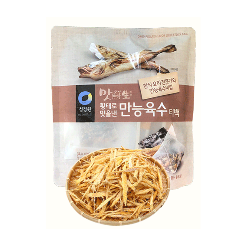 清淨園韓式明太魚乾湯包10g/8包