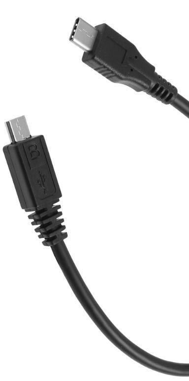線材_Type-C to USB2.0 micro接頭  可從Type-C充電